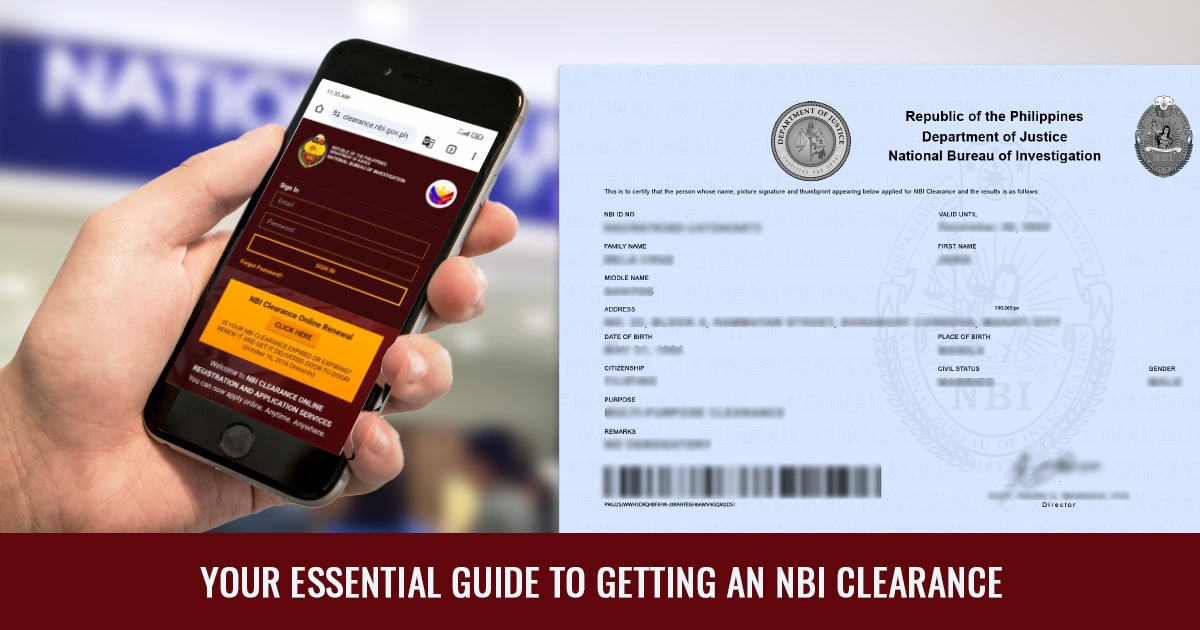 NBI clearance instructions